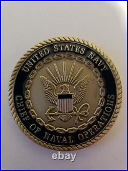 USN Chief of Naval Operations Admiral Jonathan Greenert Challenge Coin