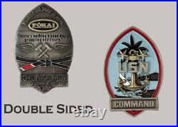 USN Command CMDCM Joshua Quenga Fokai Challenge Coin J#38