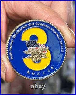 USN DEVGRU NSW TACDEVRON 3 Seal Team 6 Challenge Coin