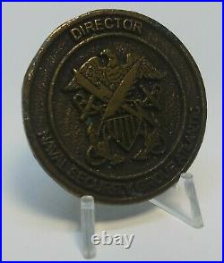 USN Director Naval Security Group Atlantic Challenge Coin