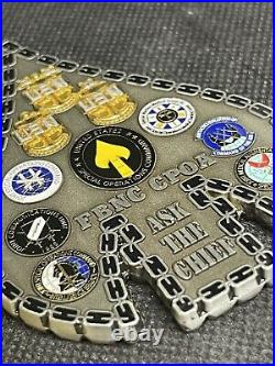 USN FBNC CPOA US SOCOM JSOC Special Operations Command #383 Challenge Coin