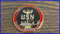 USN Helicopter Sea Combat Squadron 84 HSC-84 Navy Seal MCPO Challenge Coin #510T