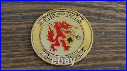 USN Helicopter Sea Combat Squadron 84 HSC-84 Navy Seal MCPO Challenge Coin #510T