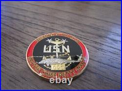 USN Helicopter Sea Combat Squadron 84 HSC-84 Navy Seal MCPO Challenge Coin #510T
