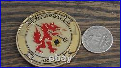 USN Helicopter Sea Combat Squadron 84 HSC-84 Navy Seal MCPO Challenge Coin #510T