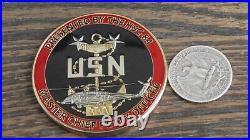 USN Helicopter Sea Combat Squadron 84 HSC-84 Navy Seal MCPO Challenge Coin #510T