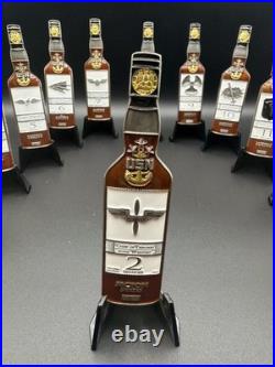 USN MCPON Series Bottle Set. Rare 97/100