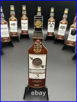 USN MCPON Series Bottle Set. Rare 97/100