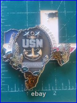 USN Master Chief Challenge coin 085 CMDCM VFA-137