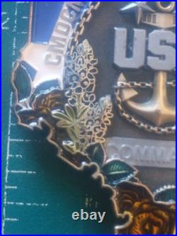 USN Master Chief Challenge coin 085 CMDCM VFA-137