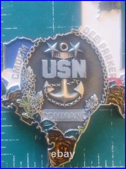 USN Master Chief Challenge coin 085 CMDCM VFA-137