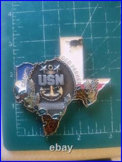 USN Master Chief Challenge coin 085 CMDCM VFA-137