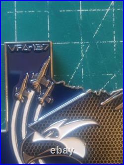 USN Master Chief Challenge coin 085 CMDCM VFA-137