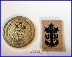 USN Master Chief Petty Officer of the Navy Joe R Campa 11th MCPON Challenge Coin