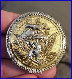 USN Master Chief Petty Officer of the Navy Joe R Campa 11th MCPON Challenge Coin