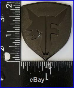 USN NAVY SEAL Team 1 Foxtrot Platoon OEF-A AFGHANISTAN Shield Shape Coin