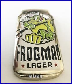 USN / NAVY SEAL/ UDT / FROGMAN LAGER CAN Coin / CPO / NUMBERED / CHIEF / NSW