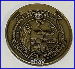 USN NESEA Naval Electronics Systems Engineering Activity Challenge Coin 1993