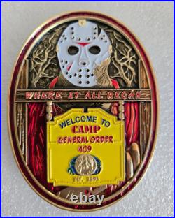 USN Navy CPO Camp General Order 409 JASON Challenge Coin Where it all Began