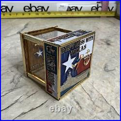 USN Navy Coin Box #22 Military Collector Texas Chiefs Mess CPO Hatbox Challenge