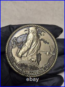USN Navy Counterintelligence CI Agent Challenge Coin Human Intelligence