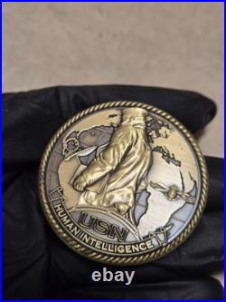 USN Navy Counterintelligence CI Agent Challenge Coin Human Intelligence