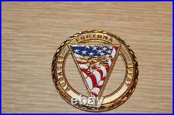 USN Navy Seals SEAL TEAM 7 ST7 STRENGTH HONOR COURAGE Cutout Challenge Coin