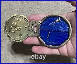 USN Navy Submarine Torpedo Tube Door Challenge Coin CPO Chief Mess Subs Silent