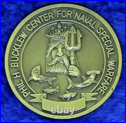 USN Phil H. Bucklew Naval Special Warfare Seal Seals Challenge Coin PT-10