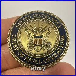 USN Presented By Admiral Mike Mullen Chief Naval Operations Challenge Coin