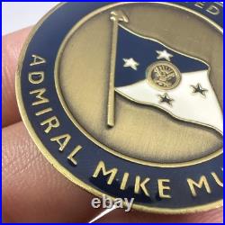 USN Presented By Admiral Mike Mullen Chief Naval Operations Challenge Coin