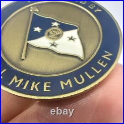 USN Presented By Admiral Mike Mullen Chief Naval Operations Challenge Coin