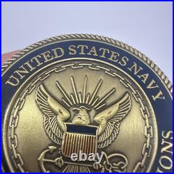 USN Presented By Admiral Mike Mullen Chief Naval Operations Challenge Coin