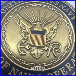 USN Presented By Admiral Mike Mullen Chief Naval Operations Challenge Coin