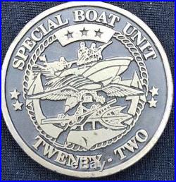 USN SBU-22 US Navy Special Seal Boat Unit 22 challenge coin