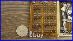 USN SPAWAR NIWC San Diego Chargebook MCPONs CPO Navy Chief Challenge Coin #753W
