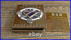 USN SPAWAR NIWC San Diego Chargebook MCPONs CPO Navy Chief Challenge Coin #753W