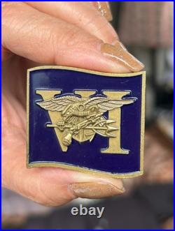 USN Seal Team 6 DEVGRU Blue Squadron Seal Challenge Coin ZZ
