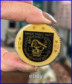 USN Seal Team 6 DEVGRU Chief Petty Officer Challenge Coin ZZ