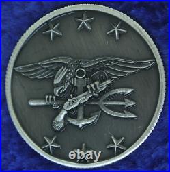 USN Seal Team 6 Special Warfare DEVGRU Red Squadron Black Version Challenge Coin