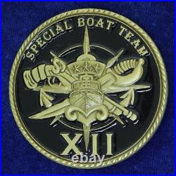 USN Special Boat Team 12 (SBT-12) Challenge Coin KJ-7