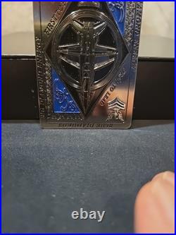 USN Strike Fighter Squadron 146 (VFA-146) BLUE DIAMOND ACE CHALLENGE COIN