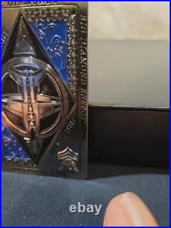 USN Strike Fighter Squadron 146 (VFA-146) BLUE DIAMOND ACE CHALLENGE COIN