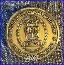 USN Topcats Seaconron-31 Command Challenge Coin C18-28