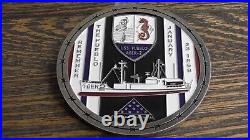 USN USS Pueblo Ager-2 Captured Spy Ship Capured But I Commission Challenge Coin
