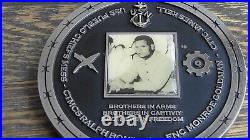USN USS Pueblo Ager-2 Captured Spy Ship Capured But I Commission Challenge Coin