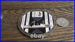USN USS Pueblo Ager-2 Captured Spy Ship Capured But I Commission Challenge Coin