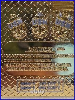 USN US NAVY CHIEF CPO CHALLENGE COIN NINTENDO LEGEND OF ZELDA 3 withSleeve