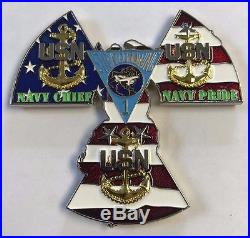 USN US Navy CPO Chief Petty Officer STRATTCOMM Wing 1 Doomsday Navy Chiefs #054
