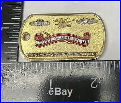 USN US Navy Naval Special Warfare Unit 3 At The Tip of The Spear Dog Tag Coin